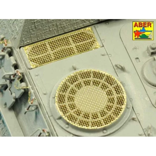Grilles for Jagdpanther Ausf.G1 & G2 early (Takom), 1/35 - Aber Mod...
