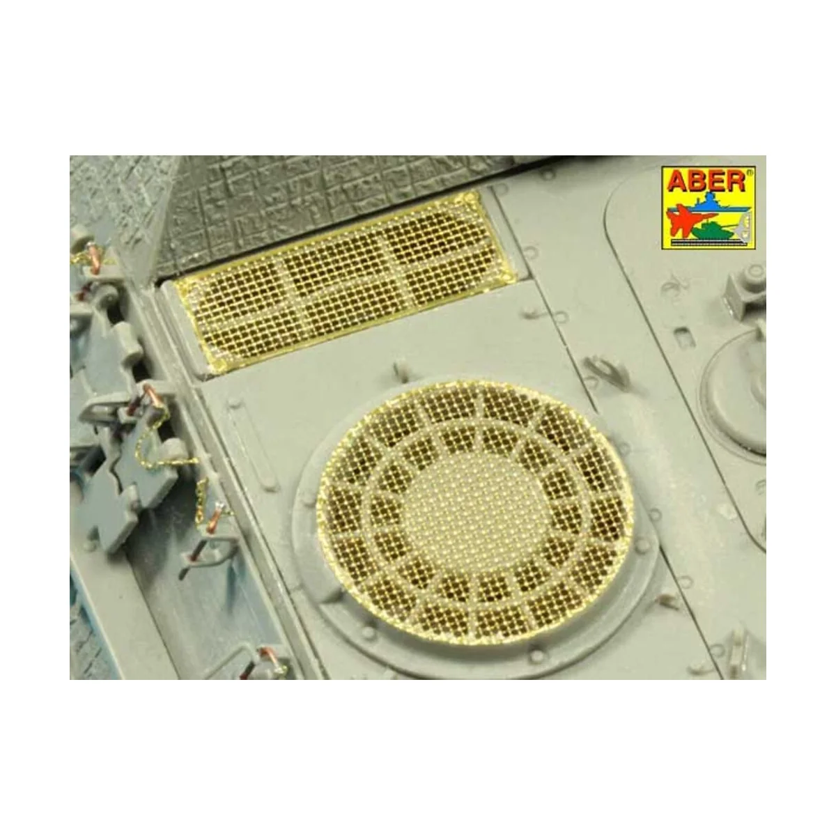 Grilles for Jagdpanther Ausf.G1 & G2 early (Takom), 1/35 - Aber Mod...