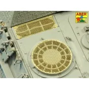 Grilles for Jagdpanther Ausf.G1 & G2 early (Takom), 1/35 - Aber Mod...