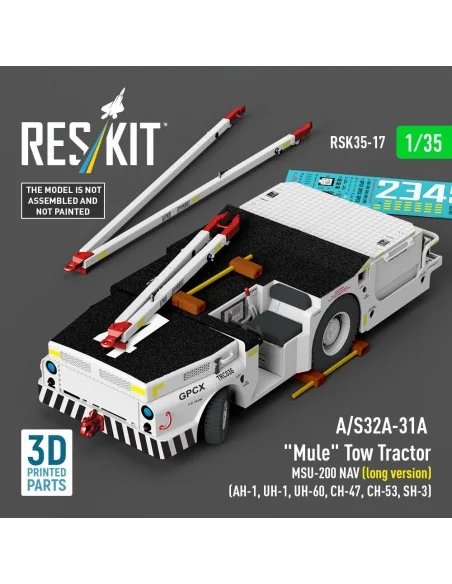 A/S32A-31A Mule Tow Tractor MSU-200 NAV (long version) (AH-1, UH-1,...