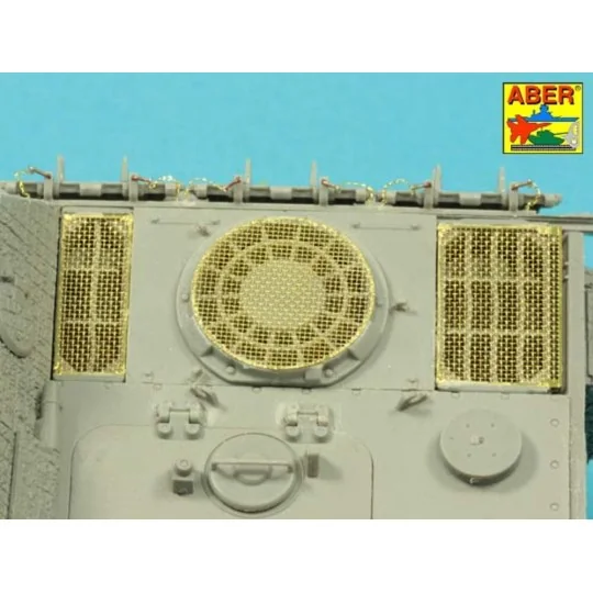 Grilles for Jagdpanther Ausf.G1 & G2 early (Takom), 1/35 - Aber Mod...
