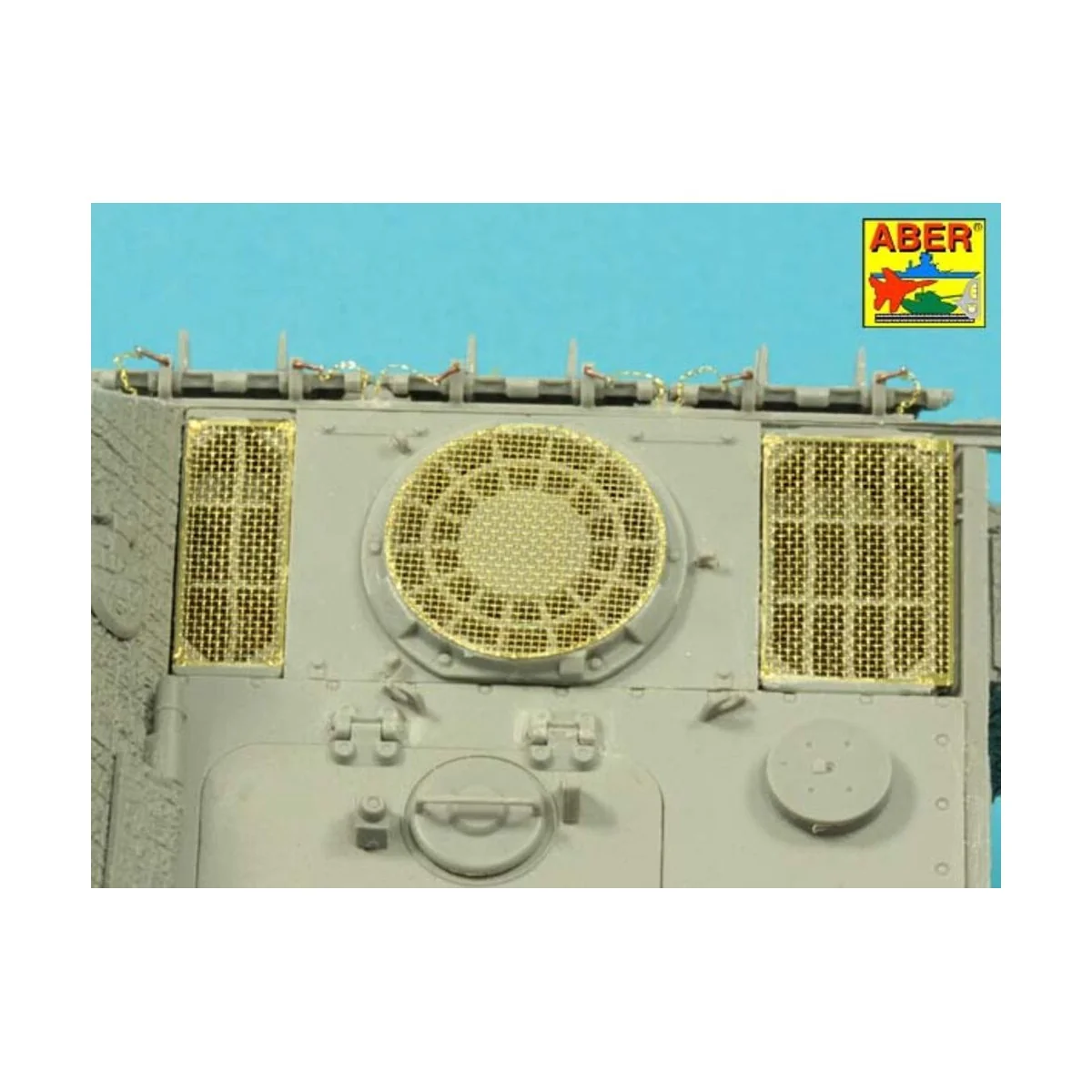 Grilles for Jagdpanther Ausf.G1 & G2 early (Takom), 1/35 - Aber Mod...