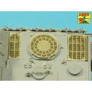 Grilles for Jagdpanther Ausf.G1 & G2 early (Takom) - Aber Models 35G36