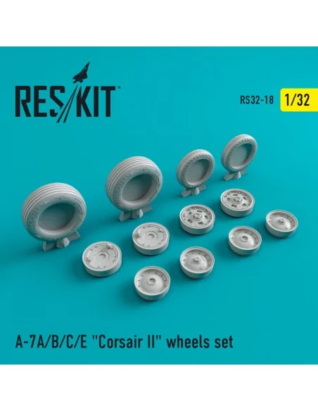 [NO_DESC] A-7 (A, B, C, E) Corsair II (weighted) wheels set, 1/32 -...