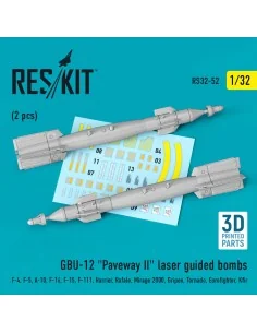 GBU-12 Paveway II laser guided bombs (2 pcs) (F-4, F-5, A-10, F-16,...
