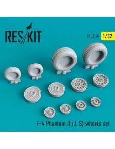 F-4 (J, S) Phantom II wheels set, 1/32 - ResKit Models RS32-0066
