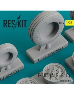 [NO_DESC] F-105 (A, B, C, D) Thunderchief wheels set, 1/32 - ResKit... 2