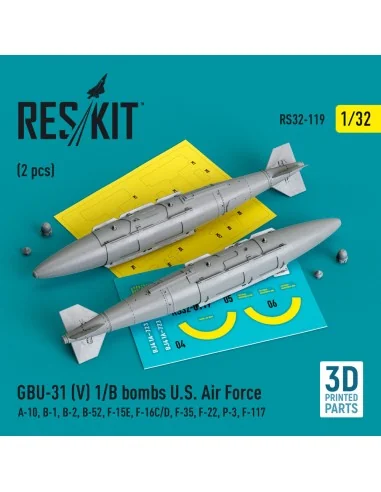 GBU-31 (V) 1/B bombs U.S. Air Force (2 pcs) (A-10, B-1, B-2, B-52, ...