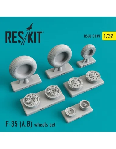 F-35 (A, B) wheels set, 1/32 - ResKit Models RS32-0185