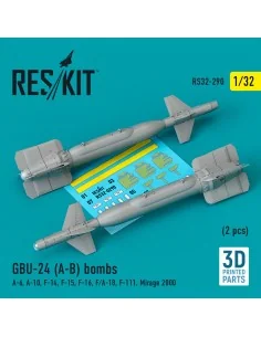 GBU-24 (A-B) bombs (2 pcs) (A-6, A-10, F-14, F-15, F-16, F/A-18, F-...