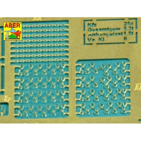 Grilles for Sd.Kfz. 250 “Alte” &“Nue” vehicles - Aber Models 35G37
