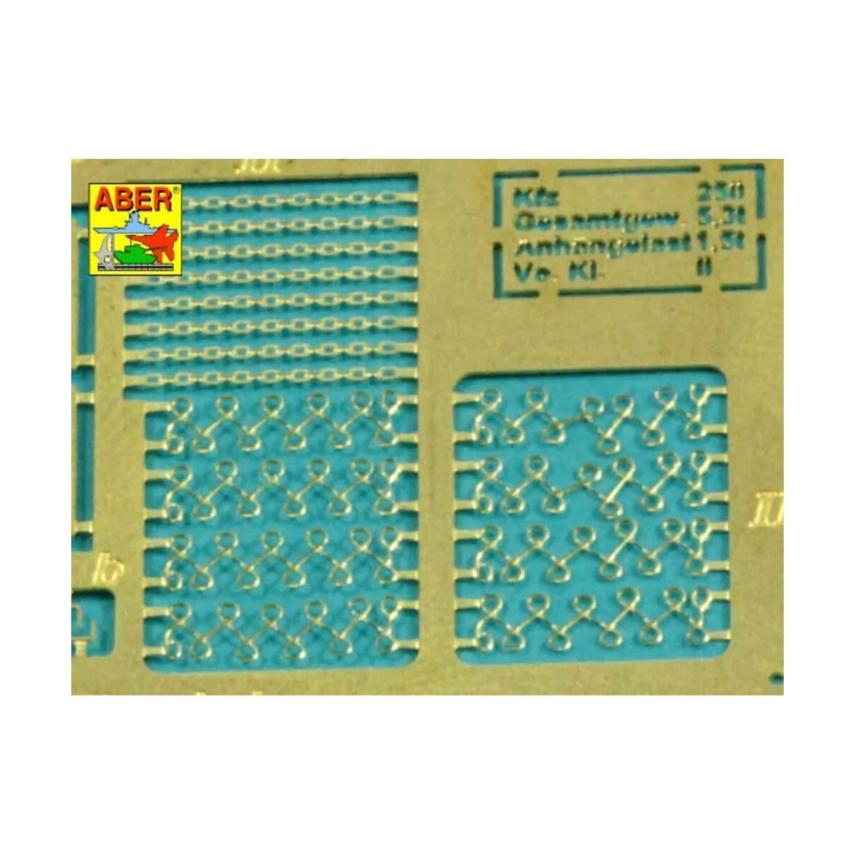 Grilles for Sd.Kfz. 250 “Alte” &“Nue” vehicles - Aber Models 35G37