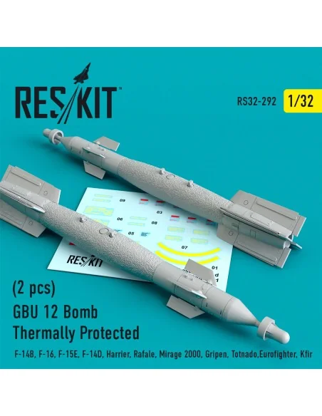 GBU-12 Paveway II thermally protected laser guided bombs (2 pcs) (F...