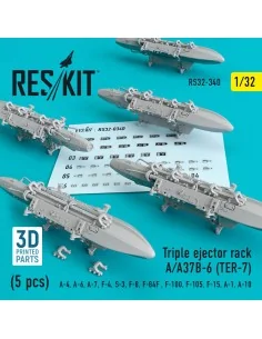Triple Ejector Rack A/A37B-6 (TER-7) (5 pcs) (A-4, A-6, A-7, F-4, S...