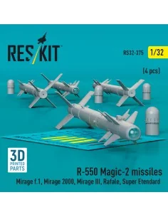 R.550 Magic-2 missiles (4 pcs) (Mirage F.1, Mirage 2000, Mirage III... 2