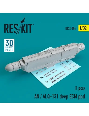 AN / ALQ-131 deep ECM pod (A-7, A-10, F-4, F-16, F-111, C-130), 1/3...