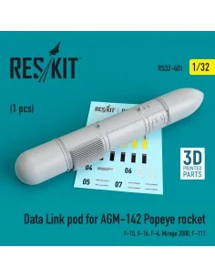 Data Link pod for AGM-142 Popeye rocket (F-15, F-16, F-4, Mirage 20...