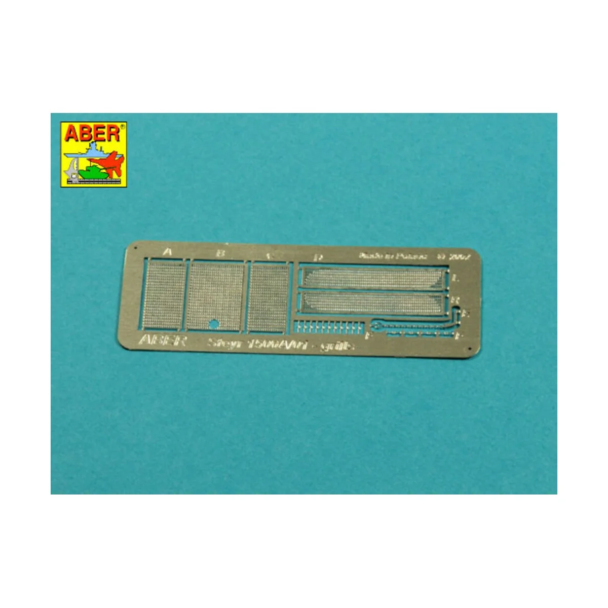 Grilles for Steyr 1500 A/01 &Comand, 1/35 - Aber Models 35G38 Grilles for Steyr 1500 A/01 &Comand, 1/35 - Aber Models 35G38