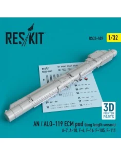 AN / ALQ-119 ECM pod (long length version) (A-7, A-10, F-4, F-16, F...