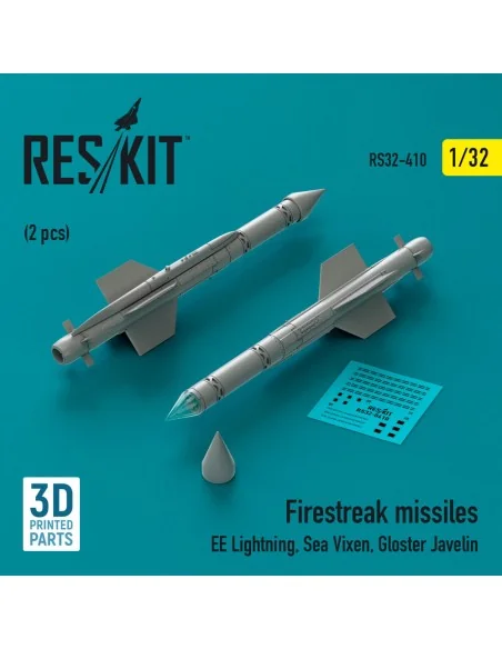 Firestreak missiles (2 pcs) (EE Lightning, Sea Vixen, Gloster Javel...