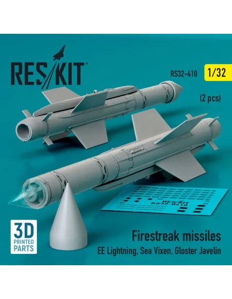 Firestreak missiles (2 pcs) (EE Lightning, Sea Vixen, Gloster Javel...