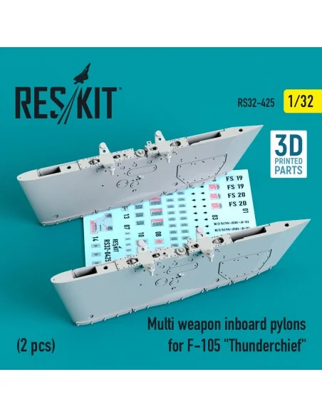 [NO_DESC] Multi weapon inboard pylons for F-105 Thunderchief (2 pcs...