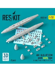 AN / ALQ-87 ECM pods early type (2 pcs) (F-100, F-101, F-105, F-111...