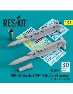 AGM-78 Standard ARM with LAU-80 launcher (2 pcs) (F-105, F-4, A-6, ...