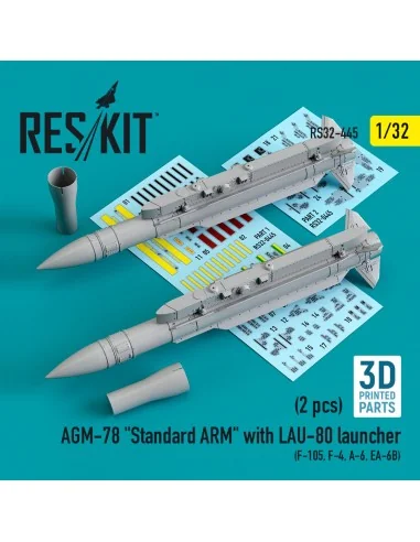 AGM-78 Standard ARM with LAU-80 launcher (2 pcs) (F-105, F-4, A-6, ...