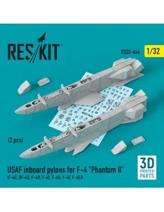 USAF Inboard pylons for F-4 Phantom II (2 pcs) (F-4?, RF-4?, F-4D, ...