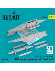 NAVY inboard pylons for F-4 Phantom II (2 pcs) (F-4B, F-4J, F-4N, F...