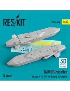 TAURUS missiles (2 pcs) (Tornado, F-15, F/A-18, Gripen, Eurofighter...