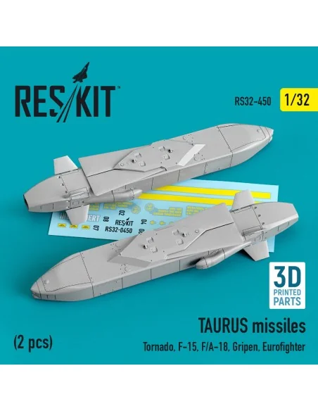 TAURUS missiles (2 pcs) (Tornado, F-15, F/A-18, Gripen, Eurofighter...