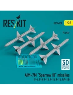 [NO_DESC] AIM-7M Sparrow III missiles (4 pcs ) (F-4, F-5, F-15, F-1...
