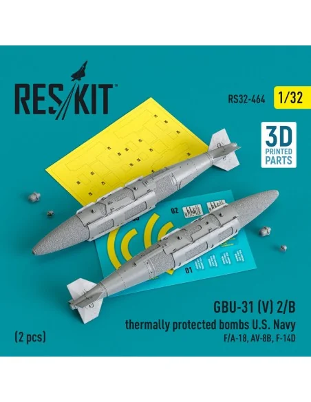 GBU-31 (V) 2/B thermally protected bombs U.S. Navy (2 pcs) (F/A-18,...