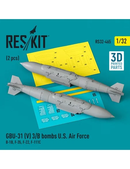GBU-31 (V) 3/B bombs U.S. Air Force (2 pcs) (B-1B, F-35, F-22, F-11...
