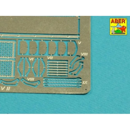 Grilles for KV I &KV II, 1/35 - Aber Models 35G39 Grilles for KV I &KV II, 1/35 - Aber Models 35G39