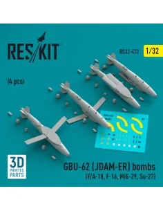 [NO_DESC] GBU-62 (JDAM-ER) bombs (4 pcs) (F/A-18, F-16, MiG-29, Su-...