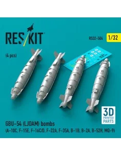 GBU-54 (LJDAM) bombs (4 pcs) (A-10C, F-15E, F-16C/D, F-22A, F-35A, ...