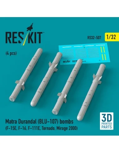 Matra Durandal (BLU-107) bombs (4 pcs) (F-15E, F-16, F-111E, Tornad...