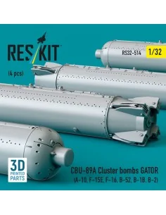 CBU-89A cluster bombs GATOR (4 pcs) (A-10, F-15E, F-16, B-52, B-1B,... 2