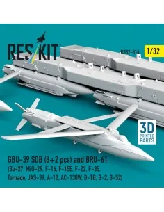 GBU-39 SDB (8 pcs) and BRU-61 (2 pcs) (Su-27, MiG-29, F-16, F-15E, ... 2