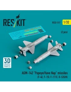 AGM-142 Popeye/Have Nap missiles (2 pcs) (F-4E, F-15I, F-111C, B-52...