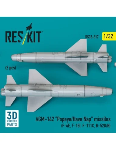 AGM-142 Popeye/Have Nap missiles (2 pcs) (F-4E, F-15I, F-111C, B-52...