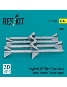 Skyflash (RB71/Av.71) missiles (4 pcs) (British Phantom, Tornado, V... 2