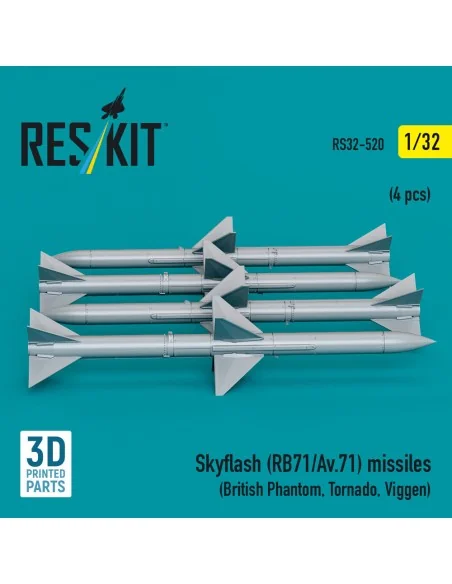 [NO_DESC] Skyflash (RB71/Av.71) missiles (4 pcs) (British Phantom, ...