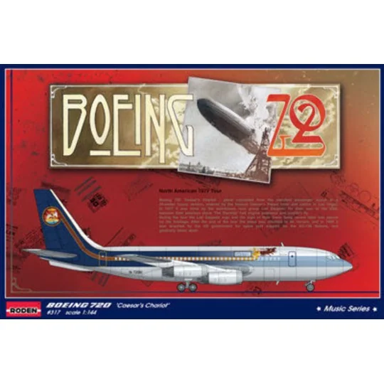 Boeing 720 "Ceasar's Chariot", 1/144 - Roden 317