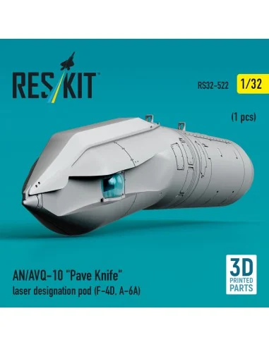 [NO_DESC] AN/AVQ-10 Pave Knife laser designation pod (1 pcs) (F-4D,...