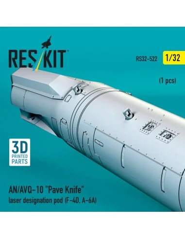 [NO_DESC] AN/AVQ-10 Pave Knife laser designation pod (1 pcs) (F-4D,...