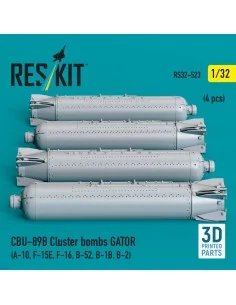 CBU-89B cluster bombs GATOR (4 pcs) (A-10, F-15E, F-16, B-52, B-1B,...